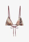 ANIMAL PRINT - BIKINI TOP - Haut de bikini - brown