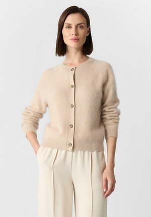 Cardigan - sandfarben