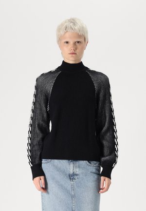 Object, OBJSOFIE - Striktrøje - black