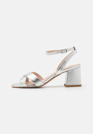 Anna Field LEATHER - Σανδάλια - silver
