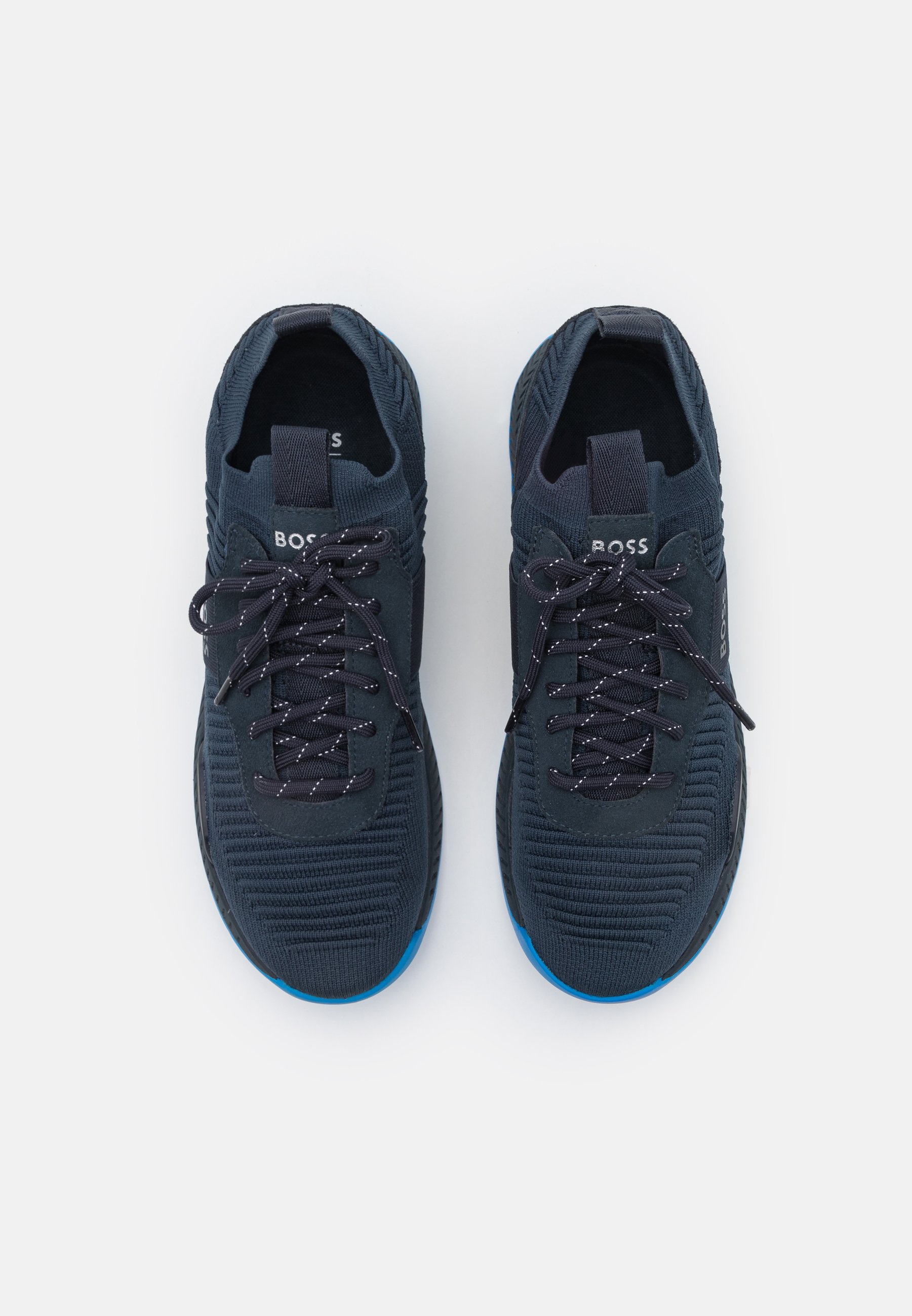 BOSS TITANIUM RUNN - Trainers - navy 