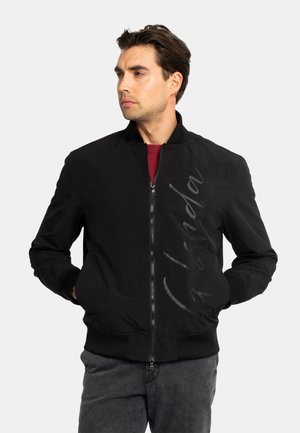 Gisada, Felpa con zip - black