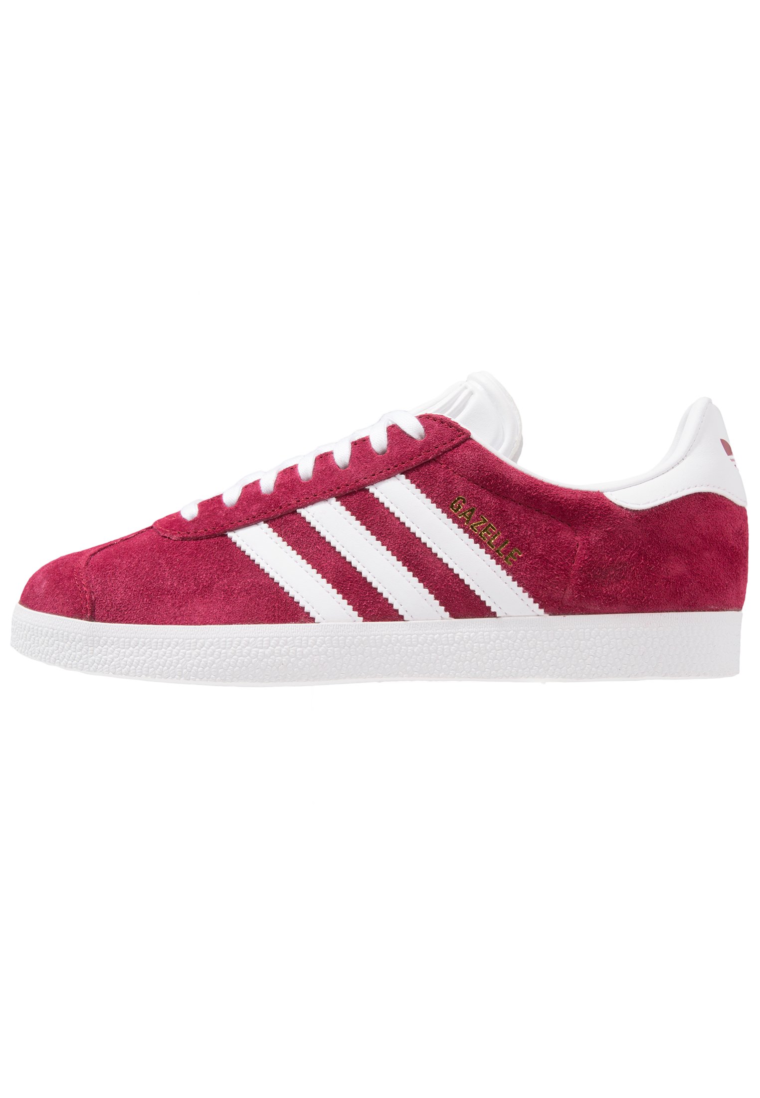 adidas Originals GAZELLE - Sneakers laag - cburgu/ftwwht/ftwwht/bordeauxrood  - Zalando.be