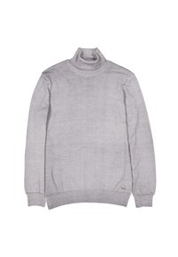 Emilio Adani MIT ROLLKRAGEN - Strickpullover - silbergrau