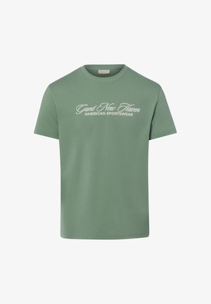 GANT, GANT GRAPHIC T-SHIRT - T-shirt imprimé - lind ecru
