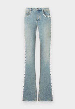 Flared Jeans - light-blue denim