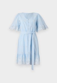 JDYPETRA EMBROIDERY DRESS - Kjole - blue