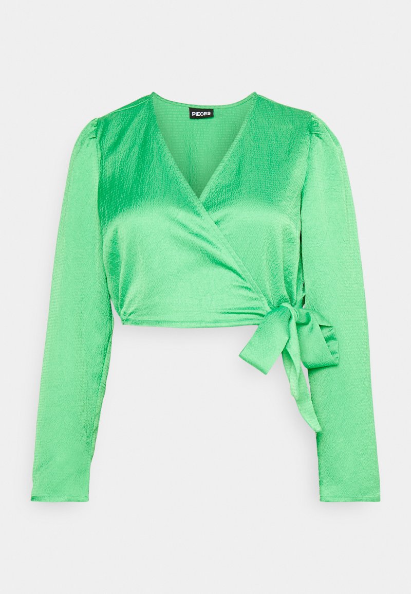 Pieces Petite Blouse groen Pieces Petite Blouse groen