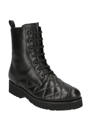Bottines à lacets - schwarz