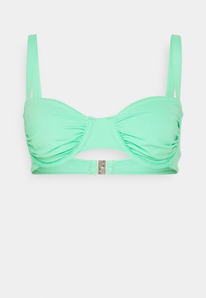 Seafolly COLLECTIVE RUCHED UNDERWIRE BRA - Haut de bikini - mint