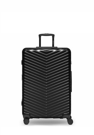 ESSENTIALS TROLLEY MIT DEHNFALTE - Wheeled suitcase - metallic/black shiny