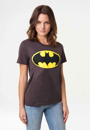 LOGOSHIRT BATMAN LOGO - Print T-shirt - grau