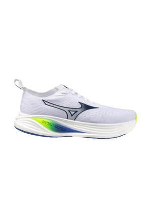 MIZUNO NEO ZEN 2 - Laufschuh Trail - white/estate blue/lightning yellow