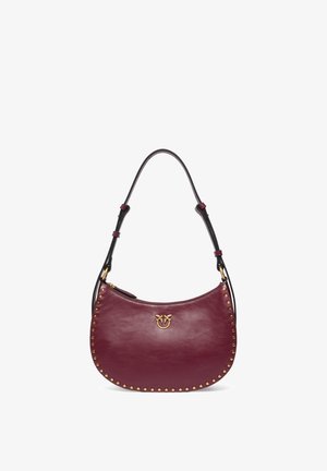 Pinko, 107026-A2JG HALF MOON MINI STUDS VITELLO NEW BIKER - Bolso de mano - intense berry-antique gold