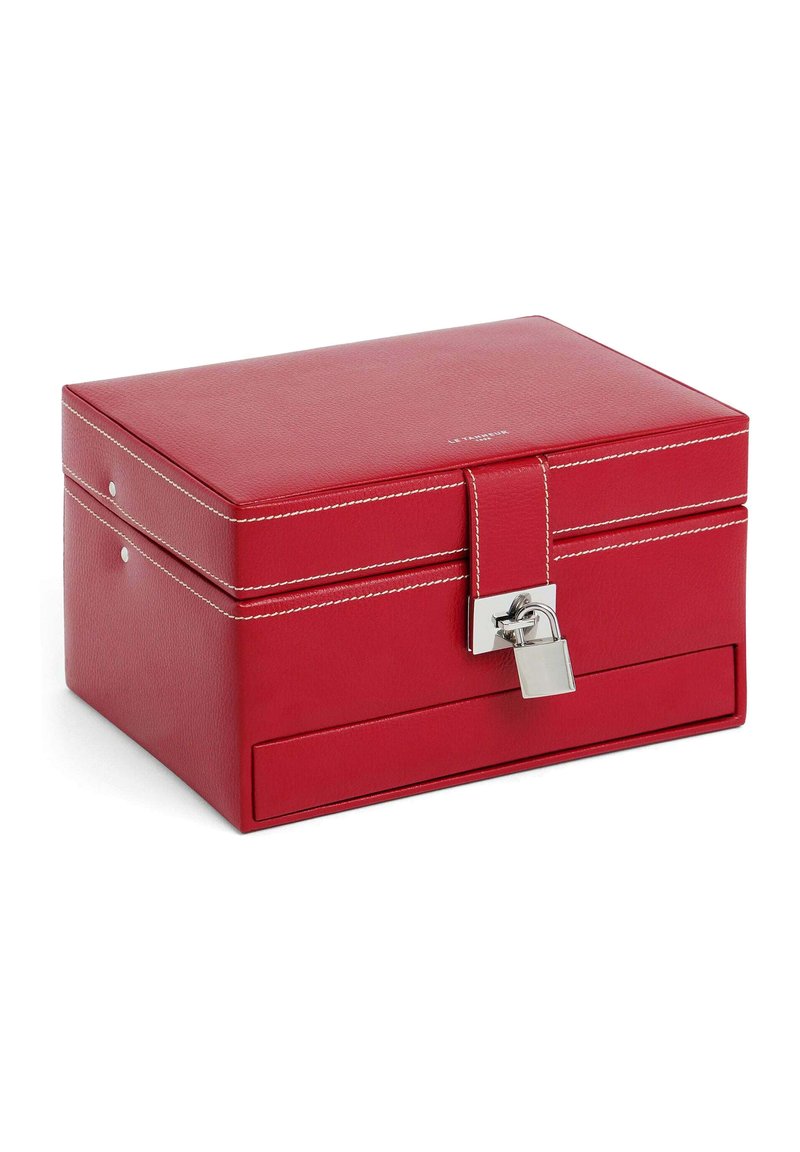 Le Tanneur Large Jewellery box - Otros accesorios - Rouge