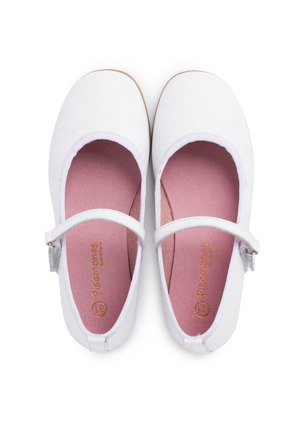 MERCEDITAS CEREMONIA   – Riemchenballerina – blanco