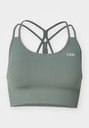 DEFINE SEAMLESS BRA - Športni modrček z rahlo podporo - racing green