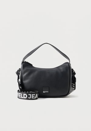 Karl Lagerfeld Jeans, BOX LOGO TOP HANDLE - Bolso de mano - black