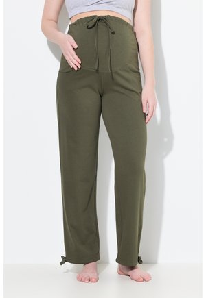 BELLIEVA- EXTRABREITER BUND GERADES BEIN - Broek - olive grey