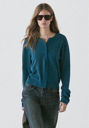 Massimo Dutti Cardigan - dark blue