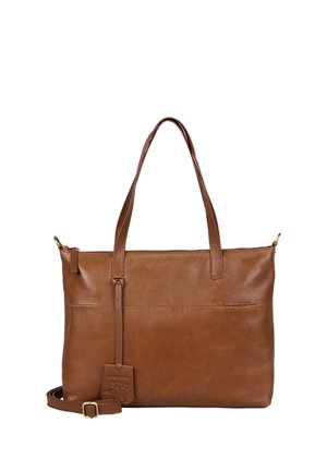 NATURAL NORAH  - Handtasche - cognac