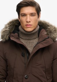 Superdry & Co EVEREST  - Abrigo de invierno - dark brown