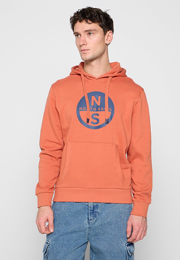 North Sails Hoodie oranje North Sails Hoodie oranje