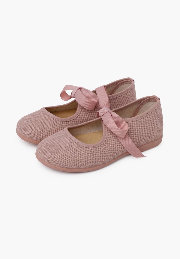 MERCEDITAS CIERRE LAZO FAYA – Riemchenballerina – rosa palo