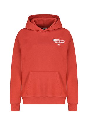 MIT UND GRAFISCHEM PRINT - Sweatshirt - rot