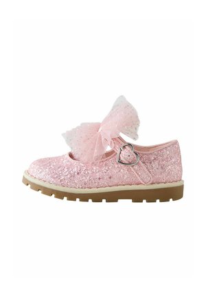 Next, SHOES.  - - Lauflernschuh - pink glitter