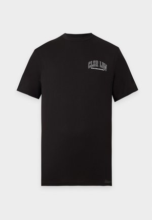 CLOSURE London, FLUFFY GRAFFITI TEE - Μπλουζάκι με στάμπα - black