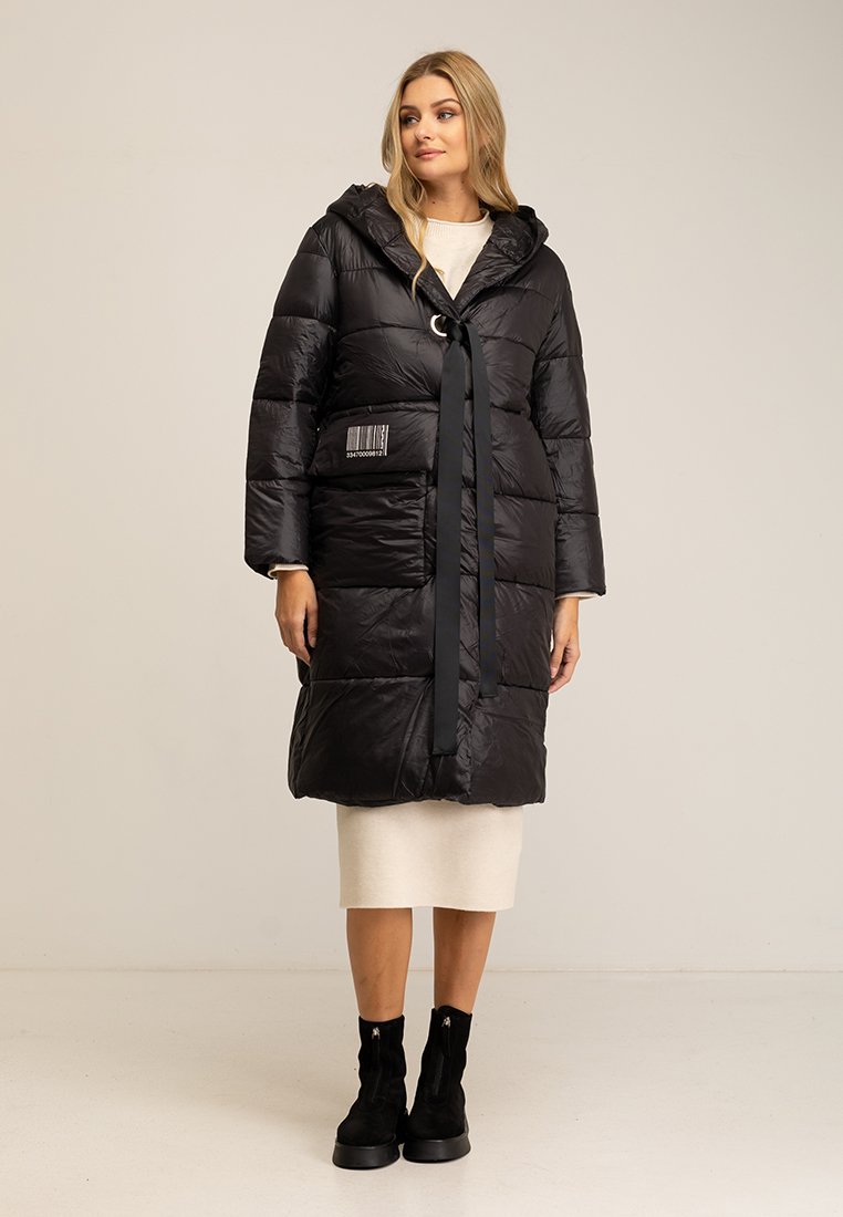 Tantra Wintermantel zwart