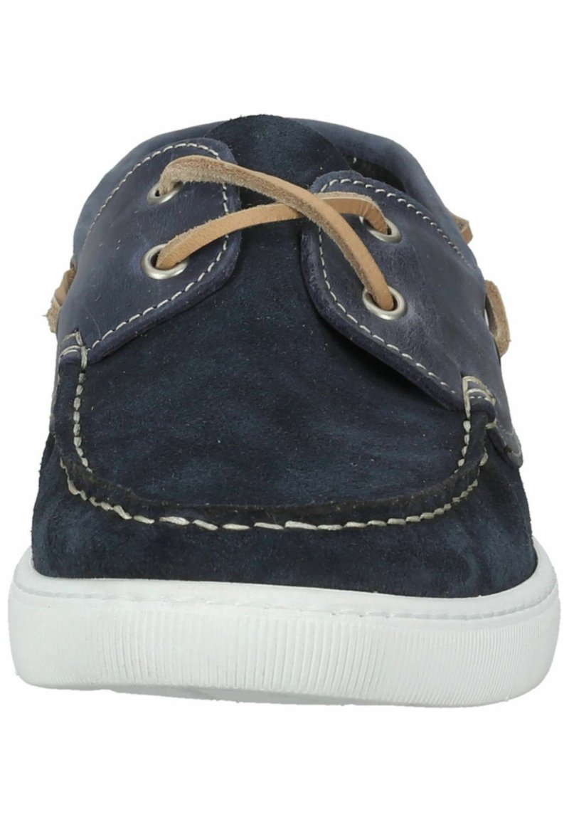 Herren Klassische Schnürer | Sansibar Shoes Bootsschuh dunkelblau - WE94057 Herren Klassische Schnürer | Sansibar Shoes Bootsschuh dunkelblau - WE94057