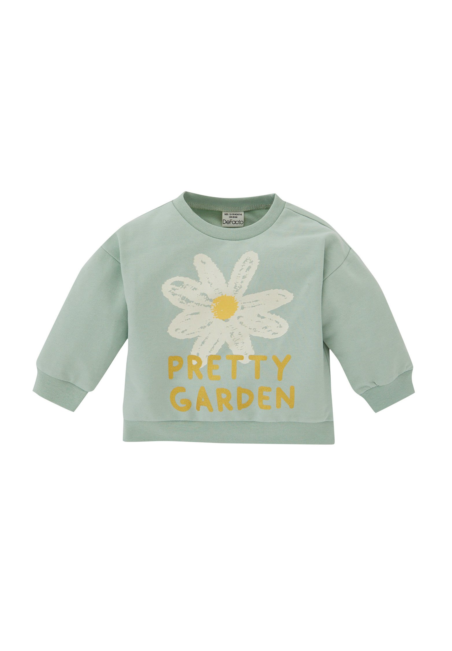 DeFacto Sweatshirt - turquoise/blå - Zalando.se