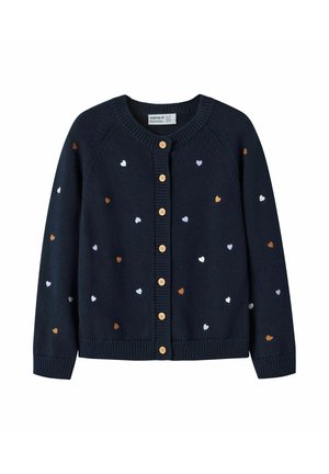 Cardigan - navy blazer