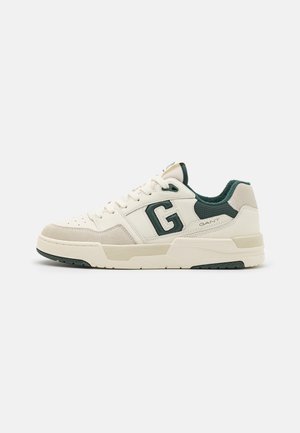 GANT BROOKPAL - Sneaker low - off white/green