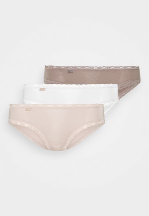 WEEKEND HIPSTER 3 PACK - Slip - nude