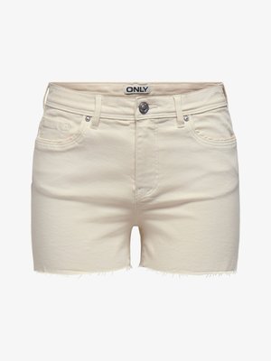 ONLY, Denim ONLWAUW Mid waist Regular Fit - Farkkushortsit - ecru