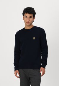 Belstaff WATCH CREWNECK JUMPER - Pulover - dark ink