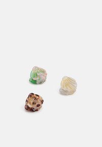 PCASA HAIRSHARK 3 PACK - Accessori capelli - sandshell/beige/green