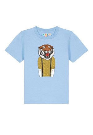 TIGER HEAD - T-Shirt print - blue soul