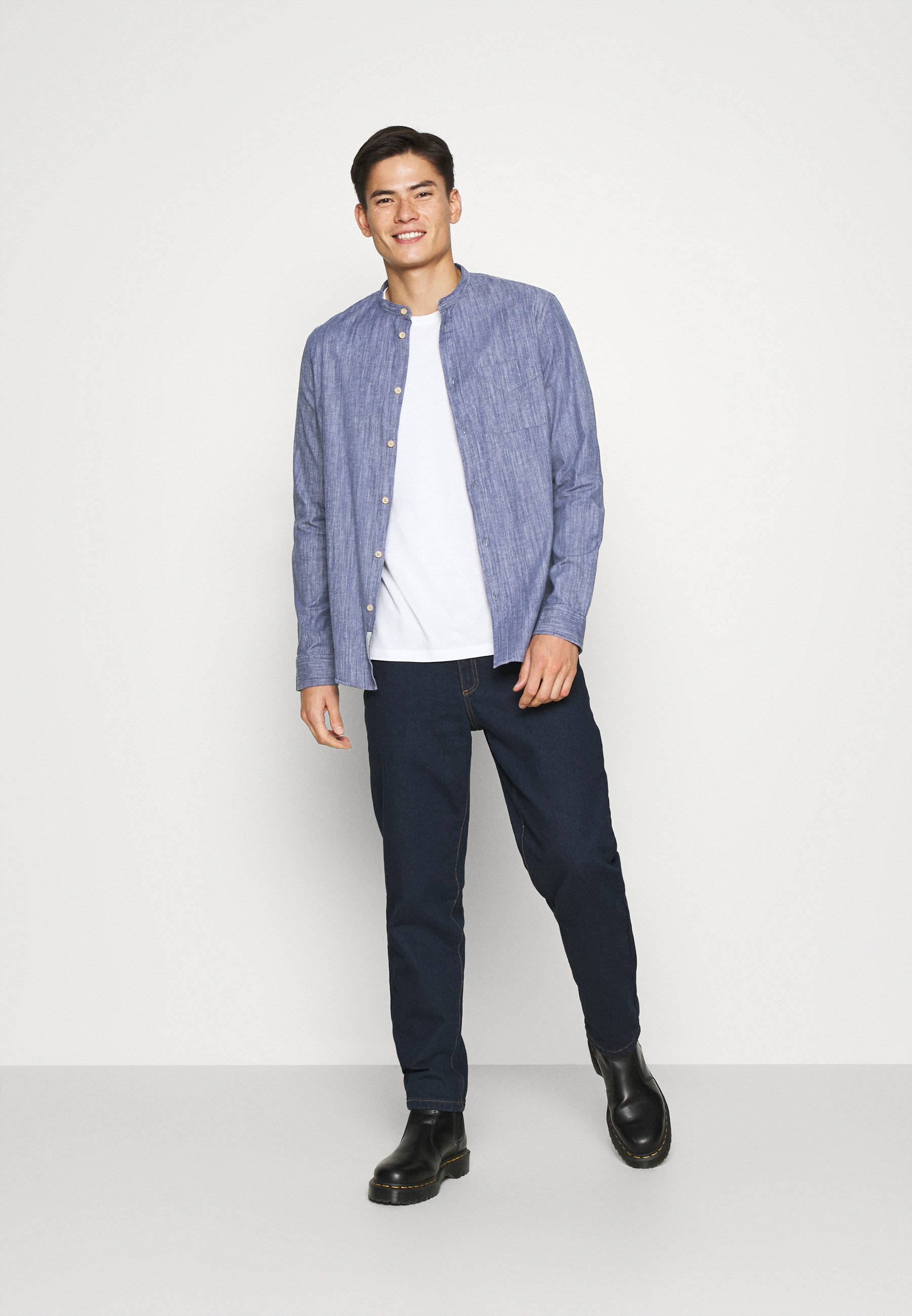 Pier One Skjorte blue Zalando.no Pier One Skjorte petrol Zalando.no