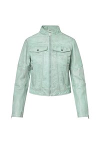 Bolongaro Trevor KELLY RACER - Kožená bunda - grayed jade