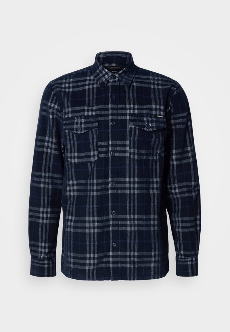 INDICODE JEANS Overhemd donkerblauw