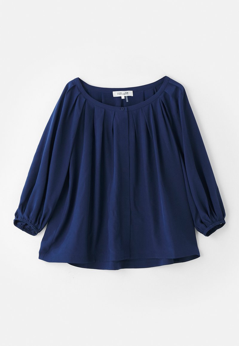Diane von Furstenberg Blouse donkerblauw Diane von Furstenberg Blouse donkerblauw