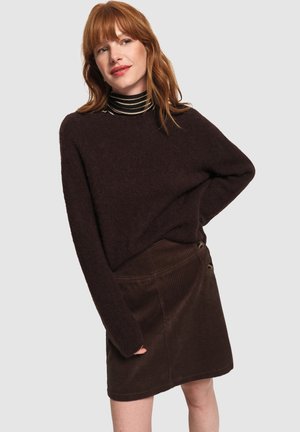 THELMA SOFT - Maglione - dark brown