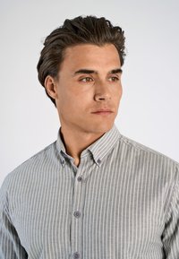Lindbergh STRIPED   - Chemise - dusty grey
