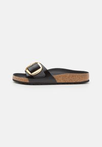 Birkenstock MADRID BB LENA HIGH SHINE BLACK HEXN - REGULAR - Sandálias - black