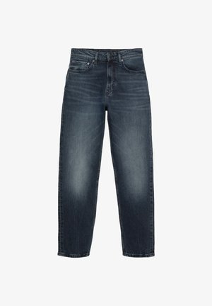 PULL&BEAR, SLIM FIT - JEANS - Džínsy tapered fit - mottled dark blue