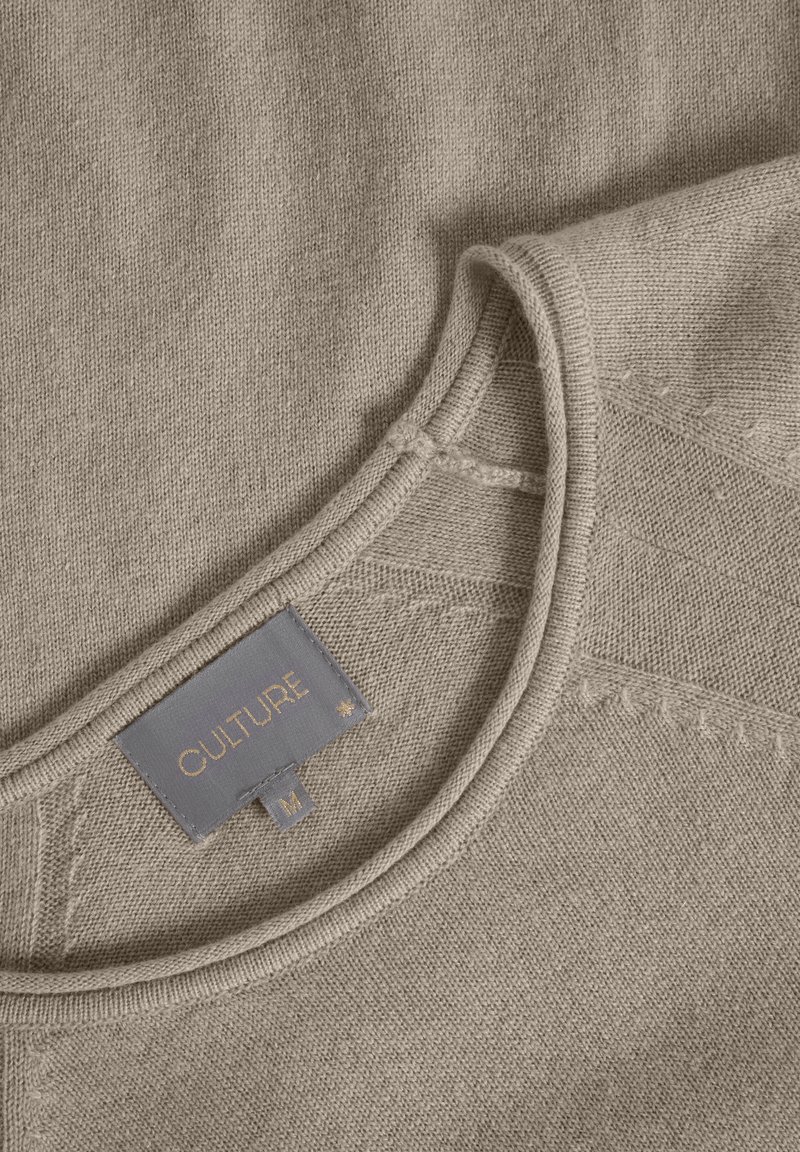 Damen Strickjacken | Culture CUALAIA Strickpullover sand melange/sand - ET16874 Damen Strickjacken | Culture CUALAIA Strickpullover sand melange/sand - ET16874